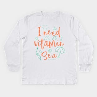 Vitamin Sea Kids Long Sleeve T-Shirt